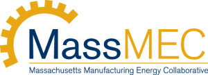 MassMEC logo with gear design.